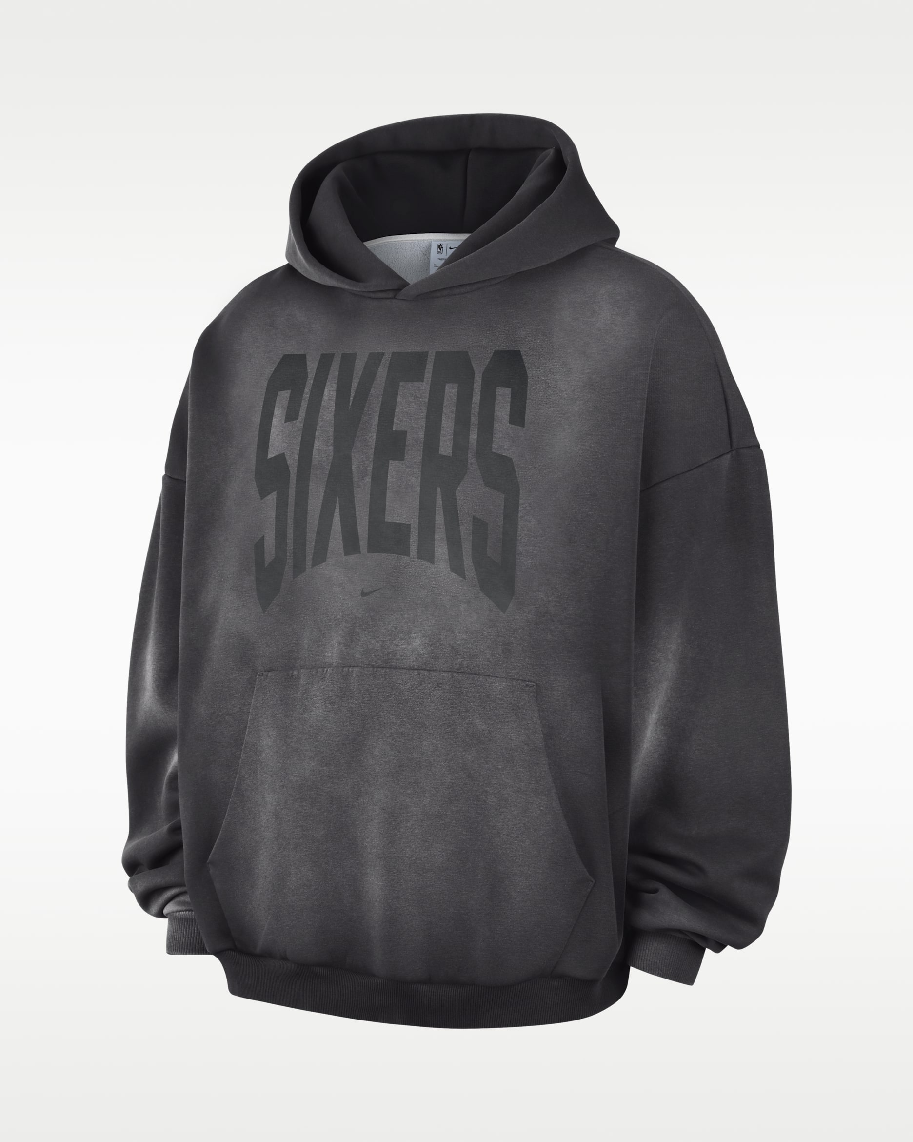 NIKE×ループウィラー　パーカー Philadelphia 76ers Standard Issue Men's Therma-FIT Fleece